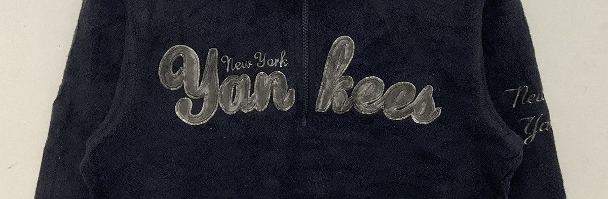New York Yankees × Vintage New york yankees fleece sweatshirt Size US M / EU 48-50 / 2 - 2 Thumbnail