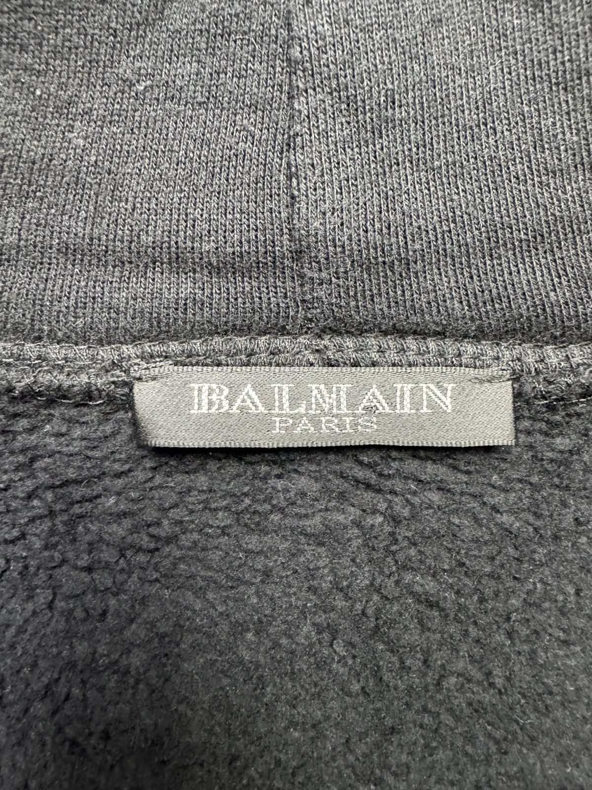 Balmain Balmain Paris by decarnin aw2010 biker style hoodie Size US L / EU 52-54 / 3 - 5 Thumbnail