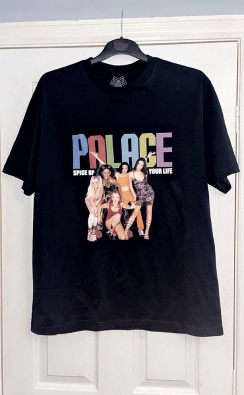 Image of Palace Spice Girls Tshirt in Black, Men's (Size XL)