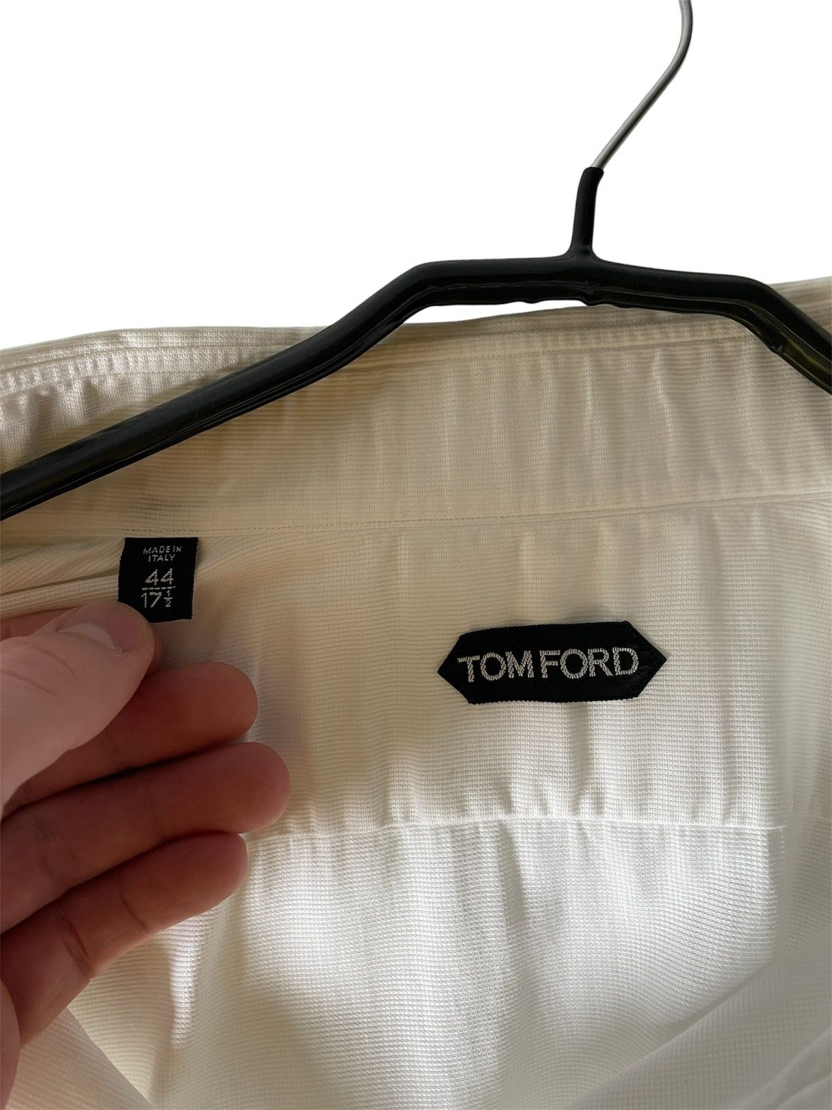 Tom Ford Tom Ford Slim fit Poplin Shirt Size US XL / EU 56 / 4 - 5 Thumbnail