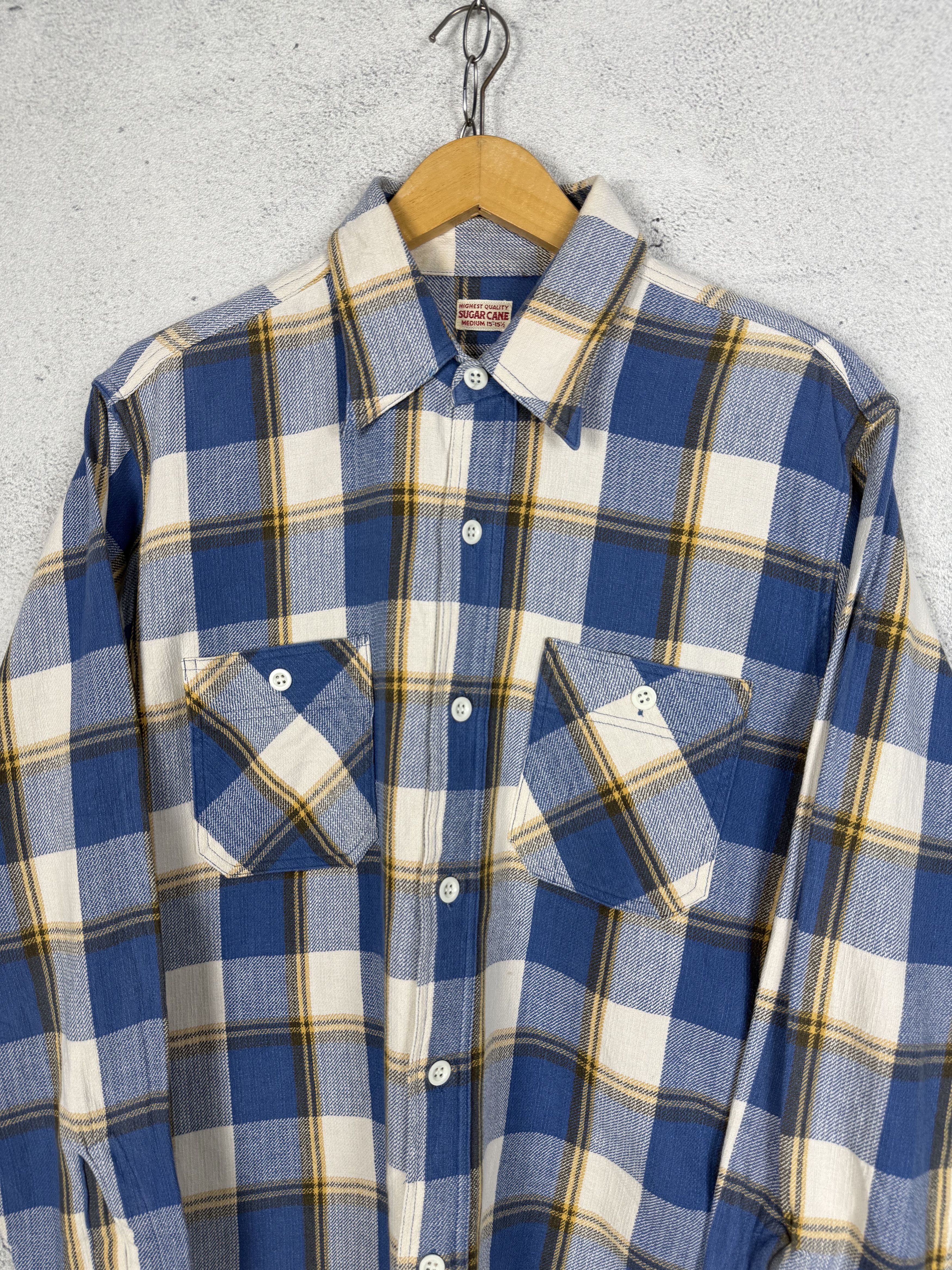 Sugar Cane Vintage Sugar Cane Checkered Flannel Shirt Toyo Enterprise Size US M / EU 48-50 / 2 - 3 Thumbnail