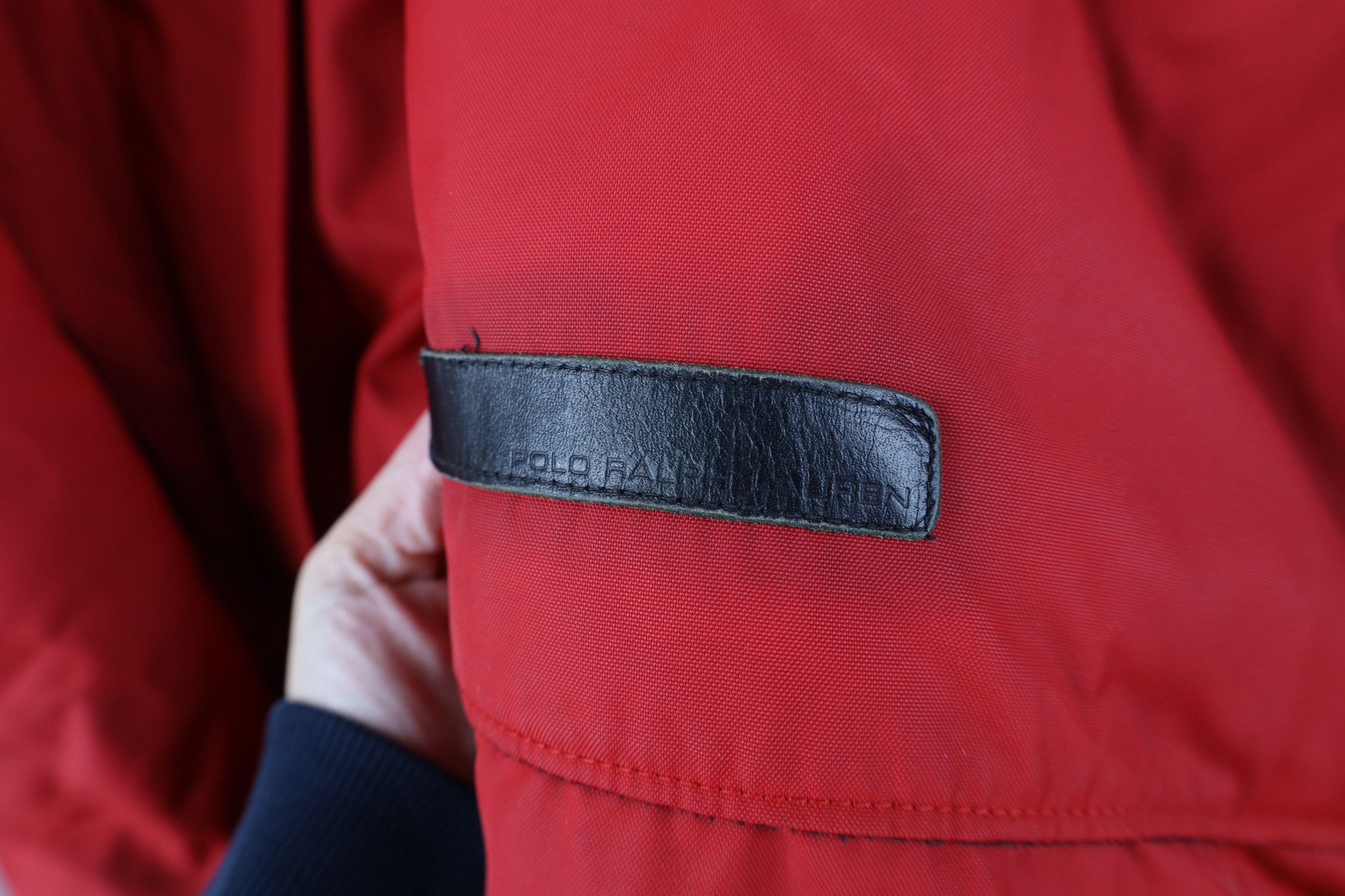 Ralph Lauren Vintage 90s Ralph Lauren Duck Down Puffer Bomber Jacket Red Size US XXL / EU 58 / 5 - 4 Thumbnail