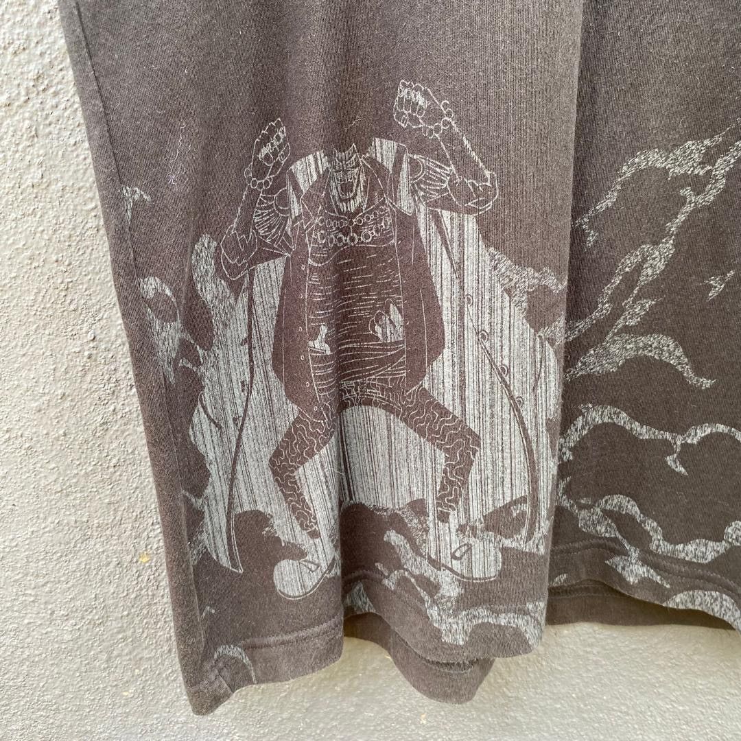 Anime Thrashed Faded One Piece X Uniqlo Anima Tee Size US XL / EU 56 / 4 - 3 Thumbnail