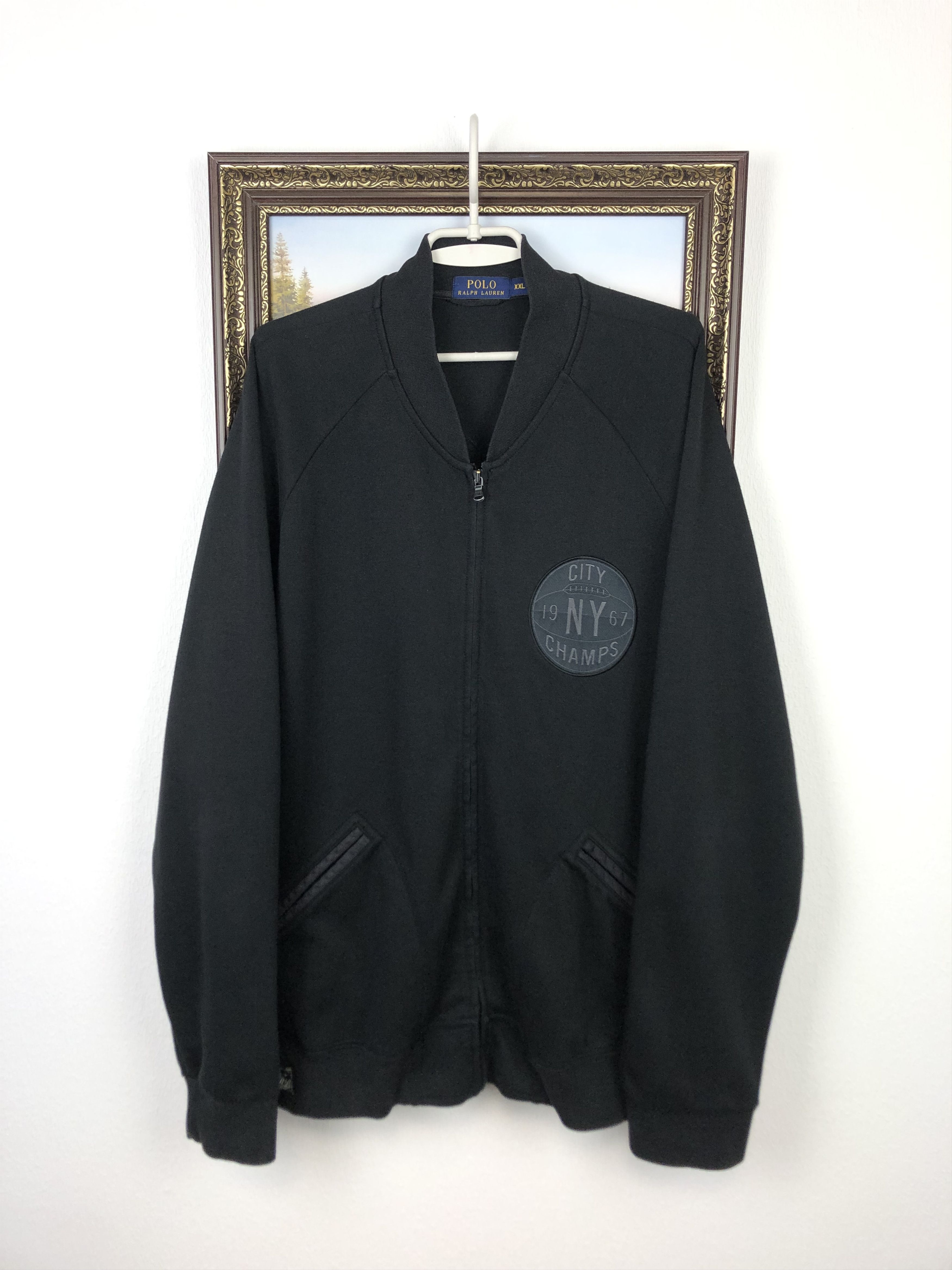 Polo Ralph Lauren Polo Ralph Lauren City Champs NY 1967 Bomber Jacket Size US XXL / EU 58 / 5 - 1 Thumbnail