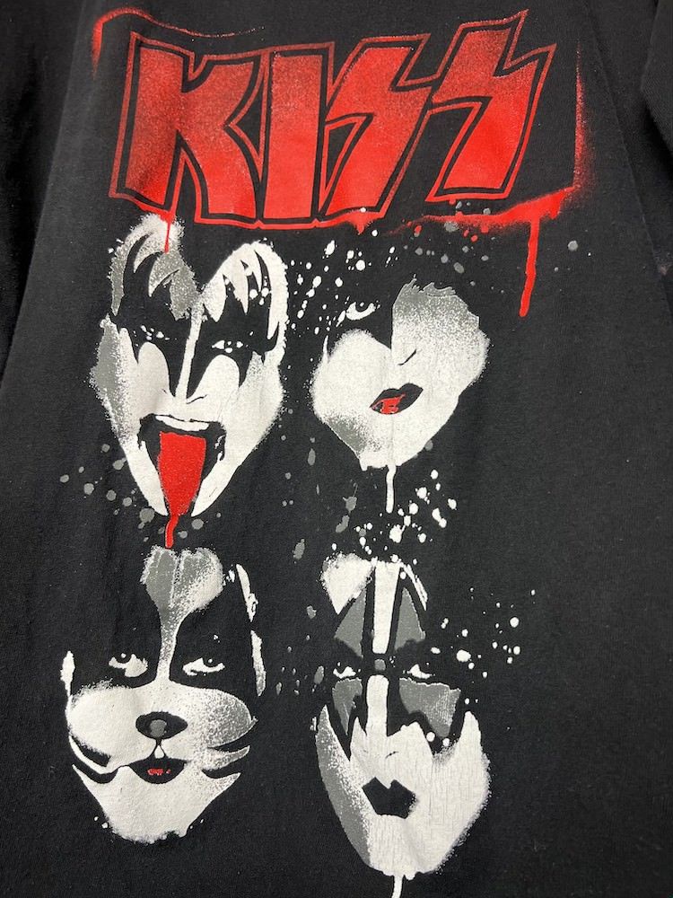 Band Tees Vintage KISS Band Logo Graphic T-Shirt Size US L / EU 52-54 / 3 - 5 Thumbnail