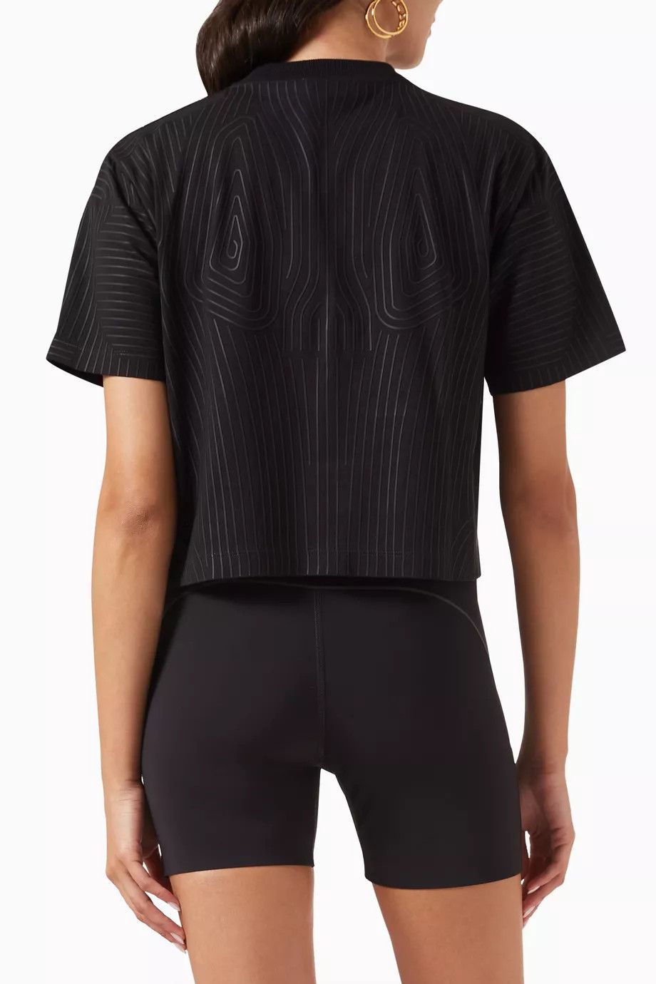 Off-White o1y1225 Crewneck T-Shirt in Black Size S / US 4 / IT 40 - 2 Thumbnail