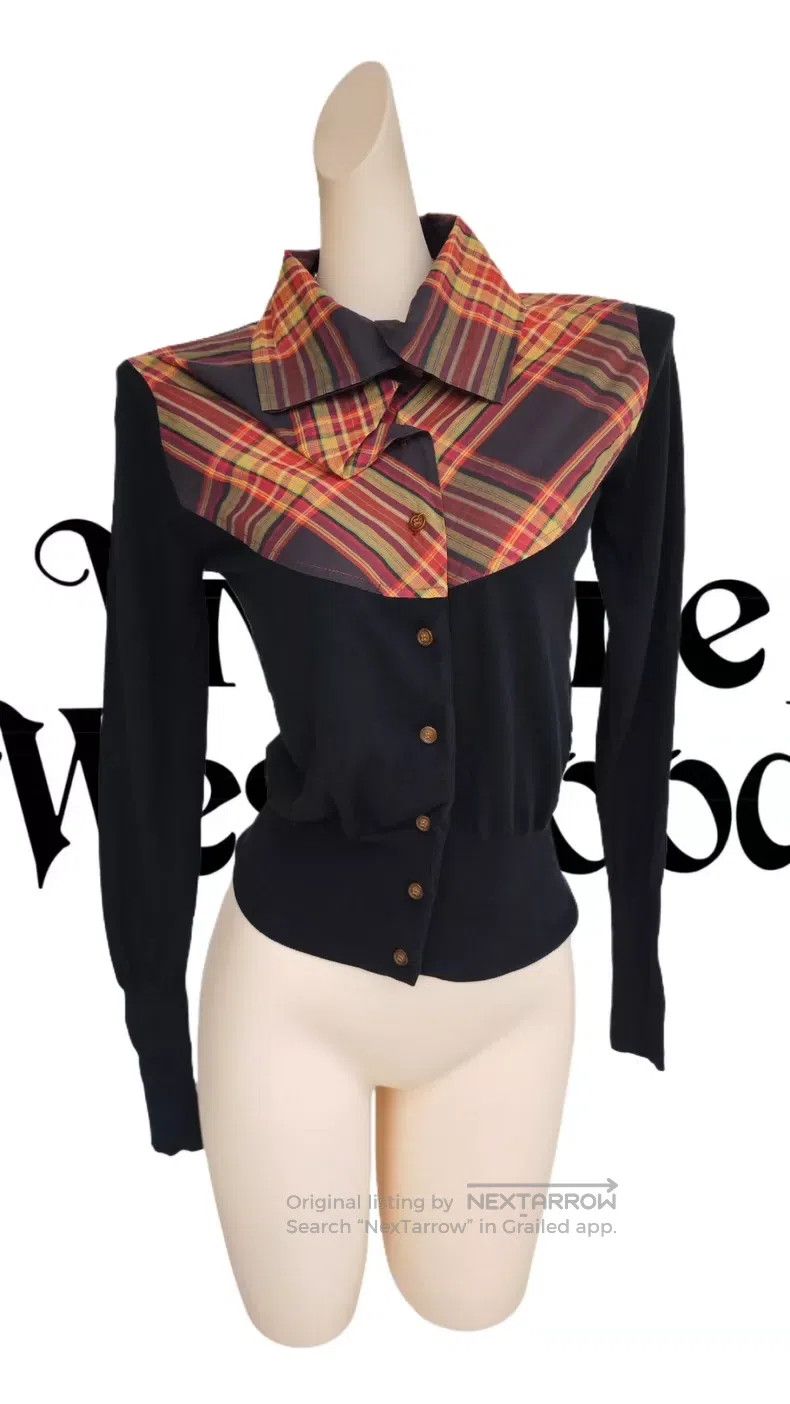 Vivienne Westwood Vivienne Westwood Plaid Top Sweater Size M / US 6-8 / IT 42-44 - 3 Thumbnail