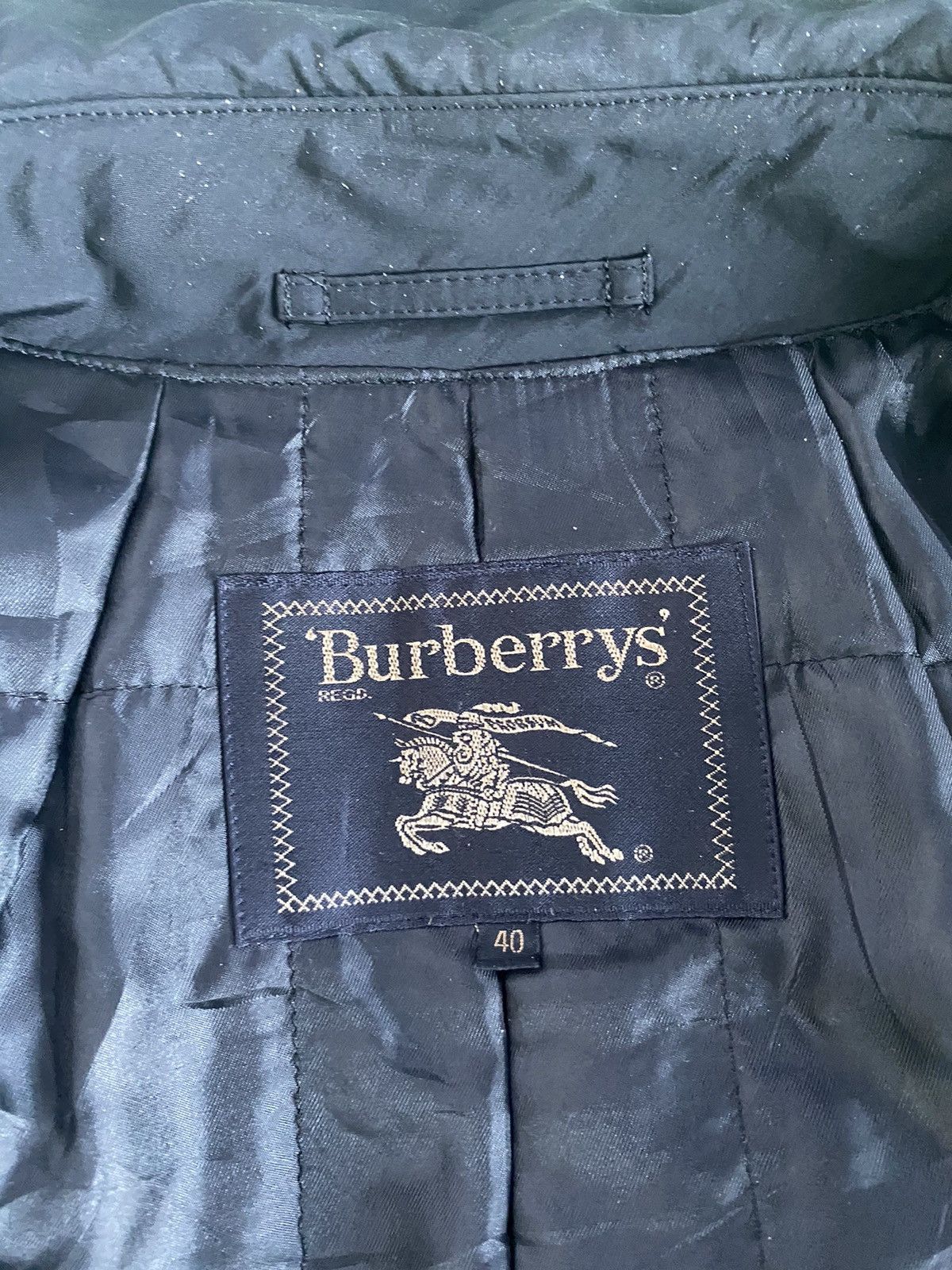 Burberry × Designer × Vintage Vintage Burberry Coat Trench Jacket Quilted Lining Size L / US 10 / IT 46 - 14 Thumbnail