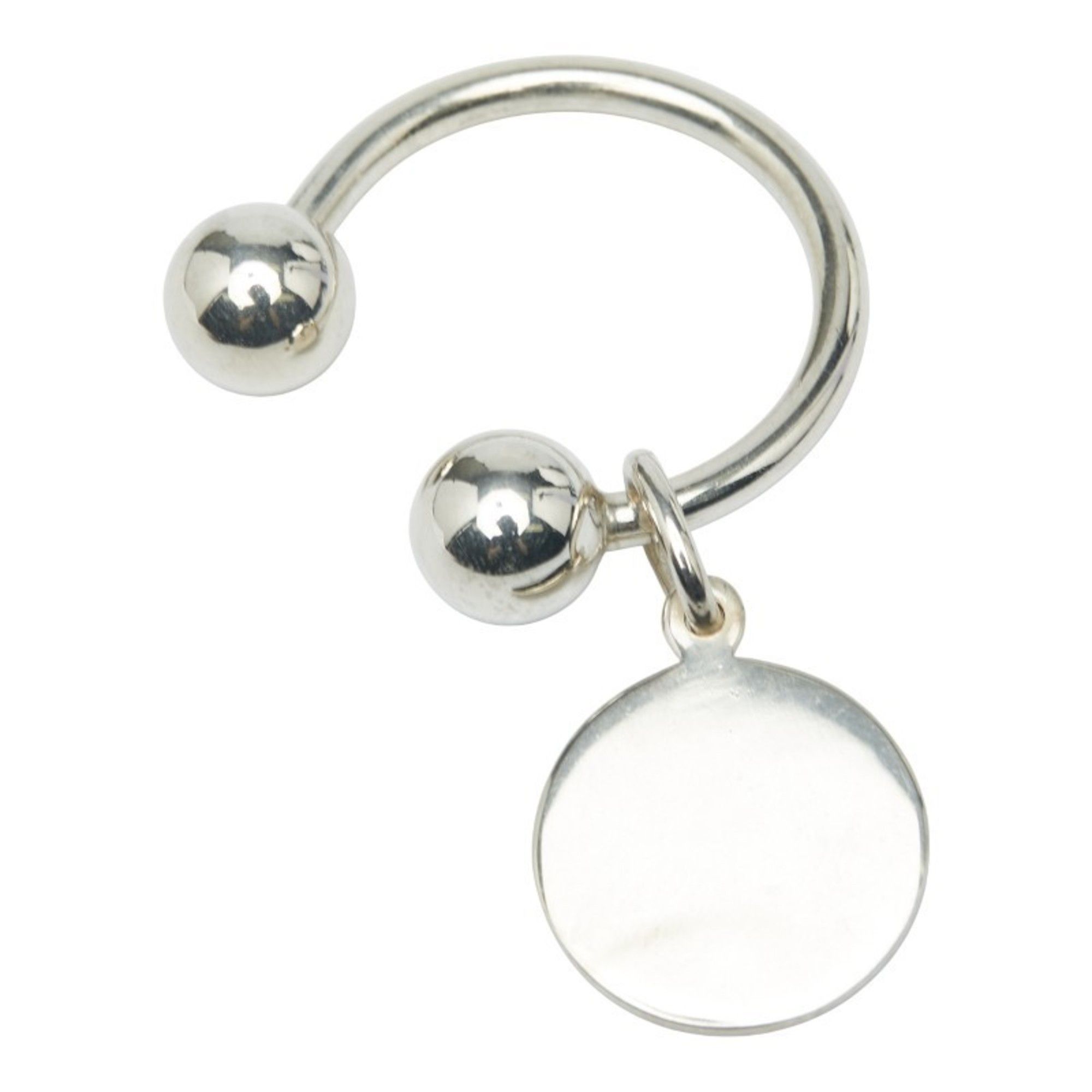 Tiffany & Co. Tiffany & Co. Round Tag Key Ring in Sterling Silver for Women. Size ONE SIZE - 1 Thumbnail