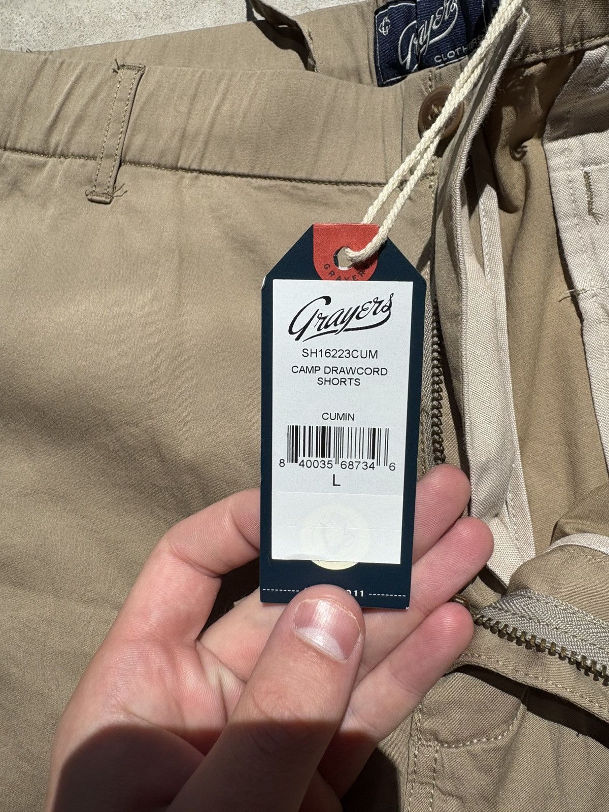 Grayers Grayers Camp Drawcord Shorts L Size US 34 / EU 50 - 4 Thumbnail