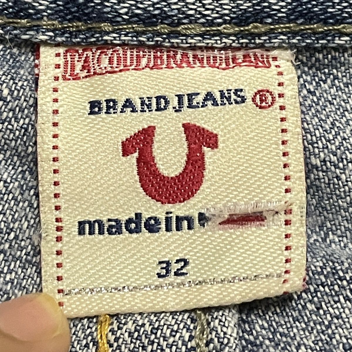 True Religion Very Rare Vintage La Coup Inspired True Religion Jeans 2000s Size US 32 / EU 48 - 6 Thumbnail