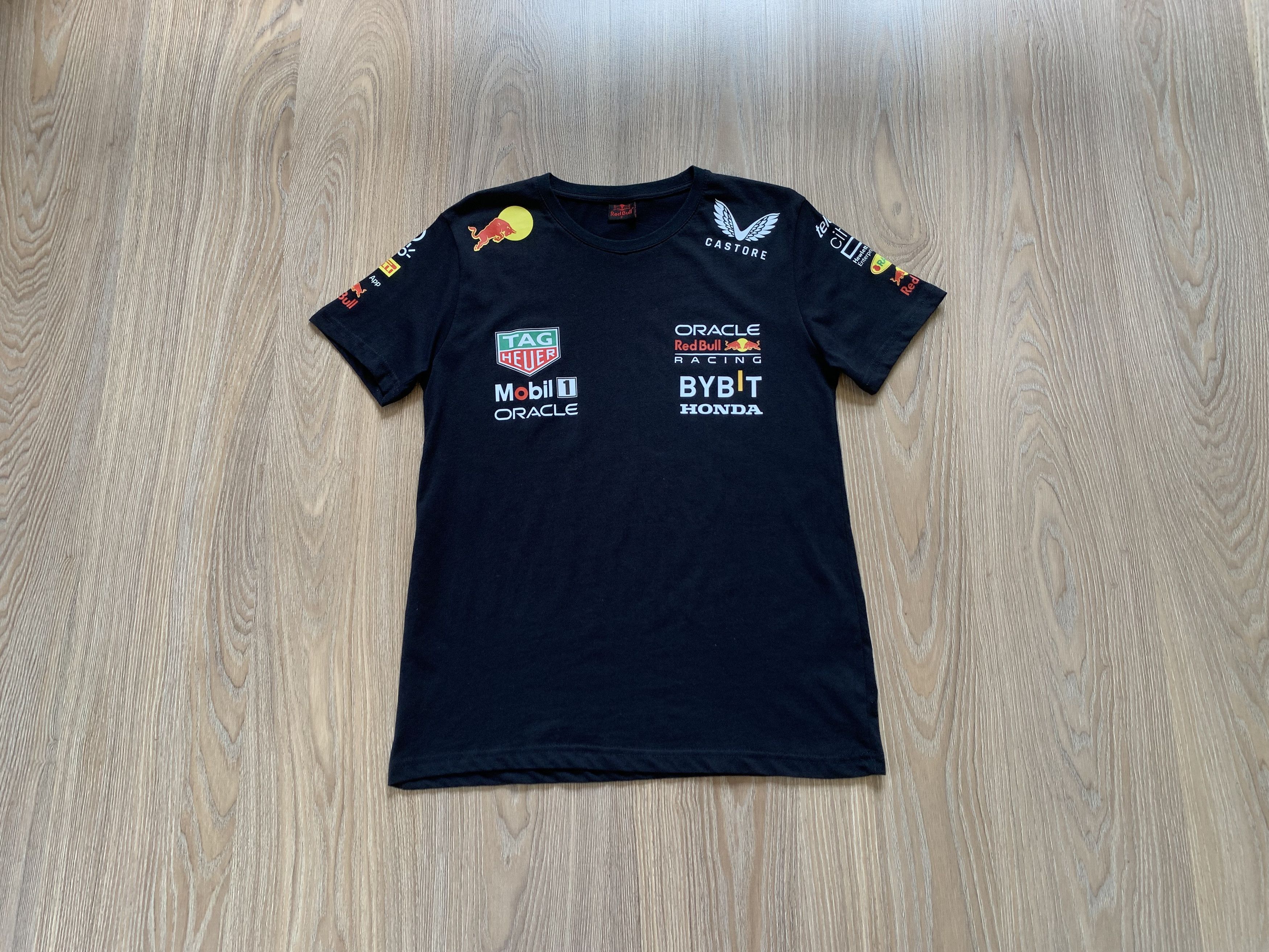 Designer × Red Bull × Vintage Vintage Red Bull Castore Cotton Printed T-Shirt Size US S / EU 44-46 / 1 - 1 Thumbnail