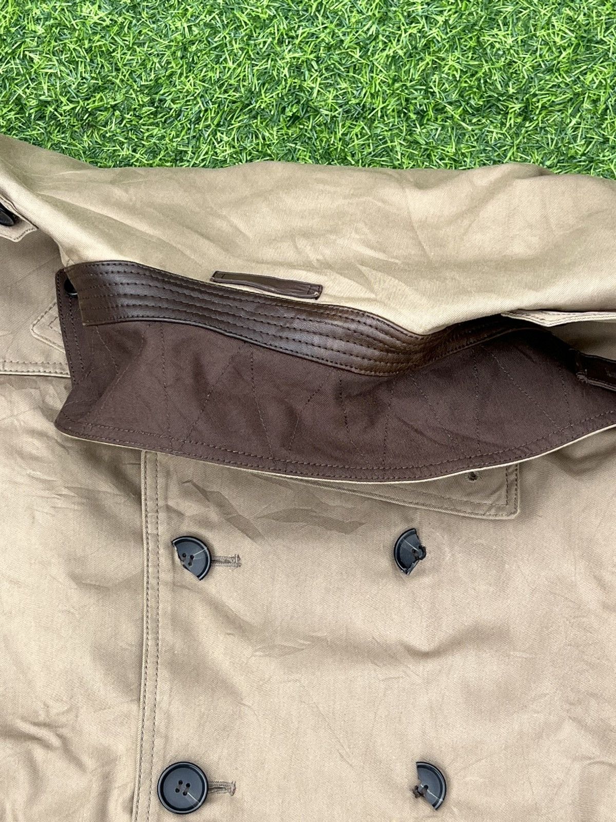 Coach Coach Men’s Beige Double-Breasted Trench Coat, Size M. Size US M / EU 48-50 / 2 - 11 Thumbnail
