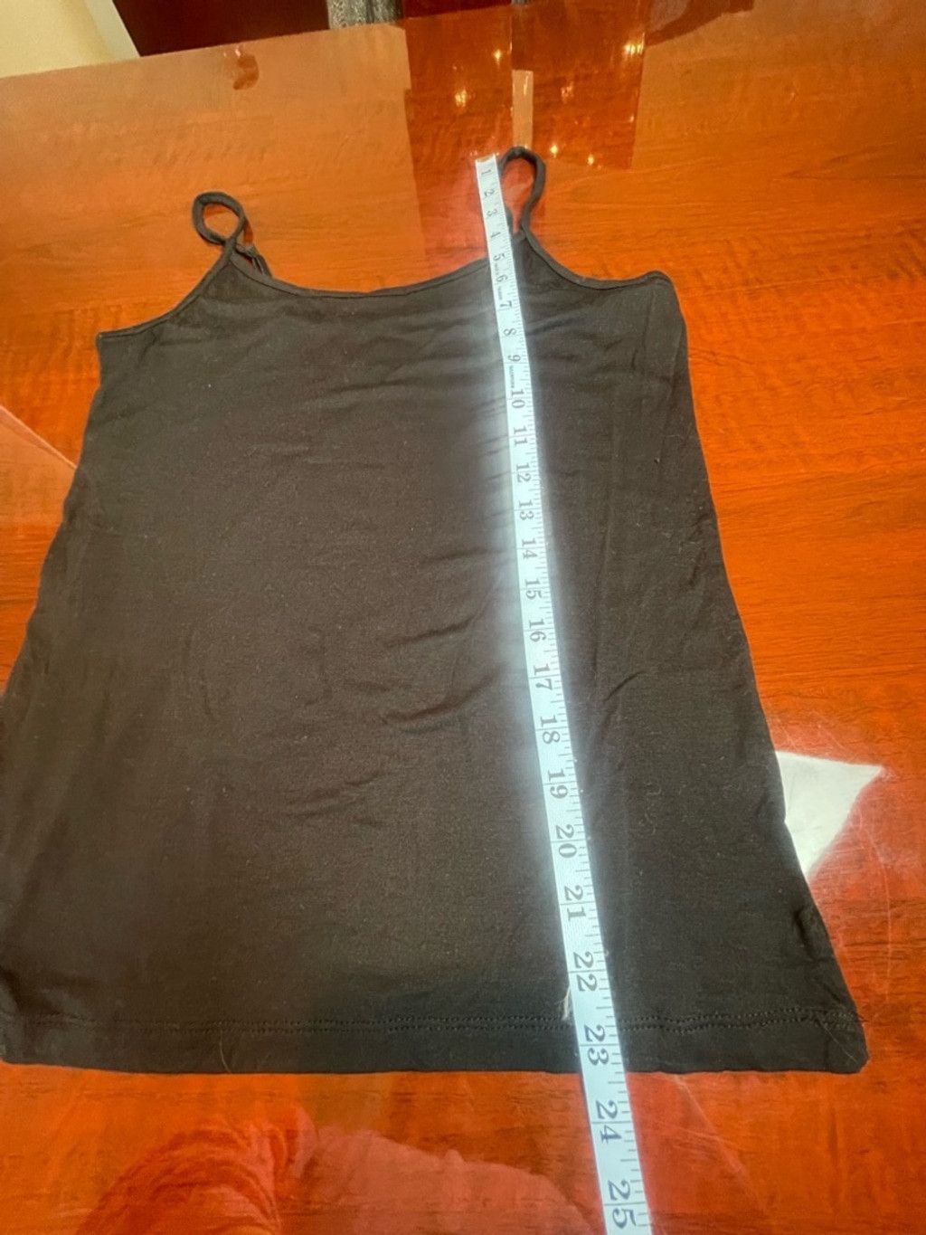 Merona Merona Black Cami Tank Top Size M Minimalist Basic Size M / US 6-8 / IT 42-44 - 5 Thumbnail