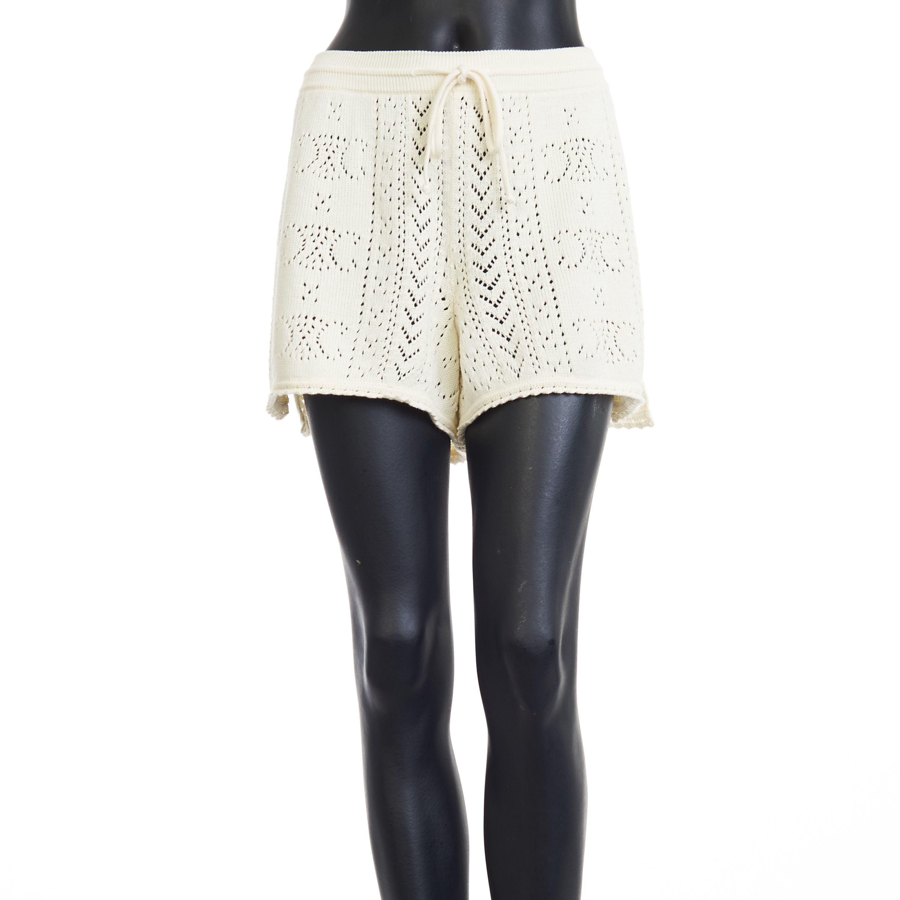 Triomphe Mini Shorts With Elasticated Waist