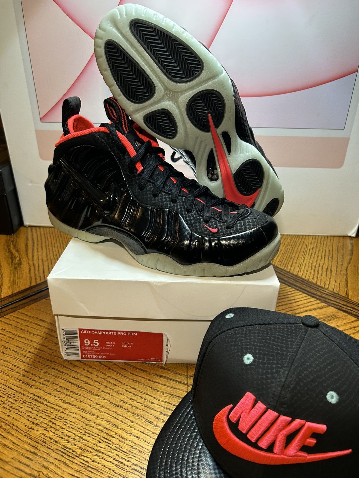Nike Size 9.5 - Nike Air Foamposite Pro Prm Yzy Yeezyy 2014 Size US 9.5 / EU 42-43 - 1 Thumbnail