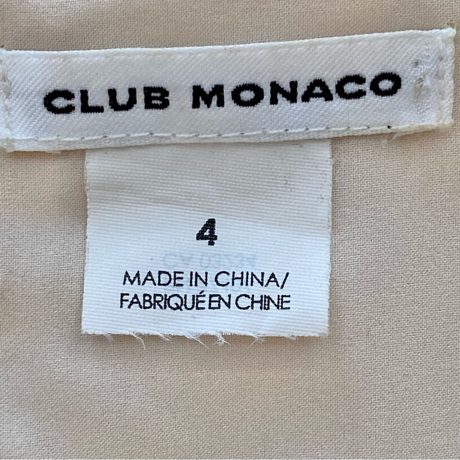 Club Monaco Club Monaco Zulandah Lace Crochet Dress Size 4 Cream Black Size S / US 4 / IT 40 - 13 Thumbnail