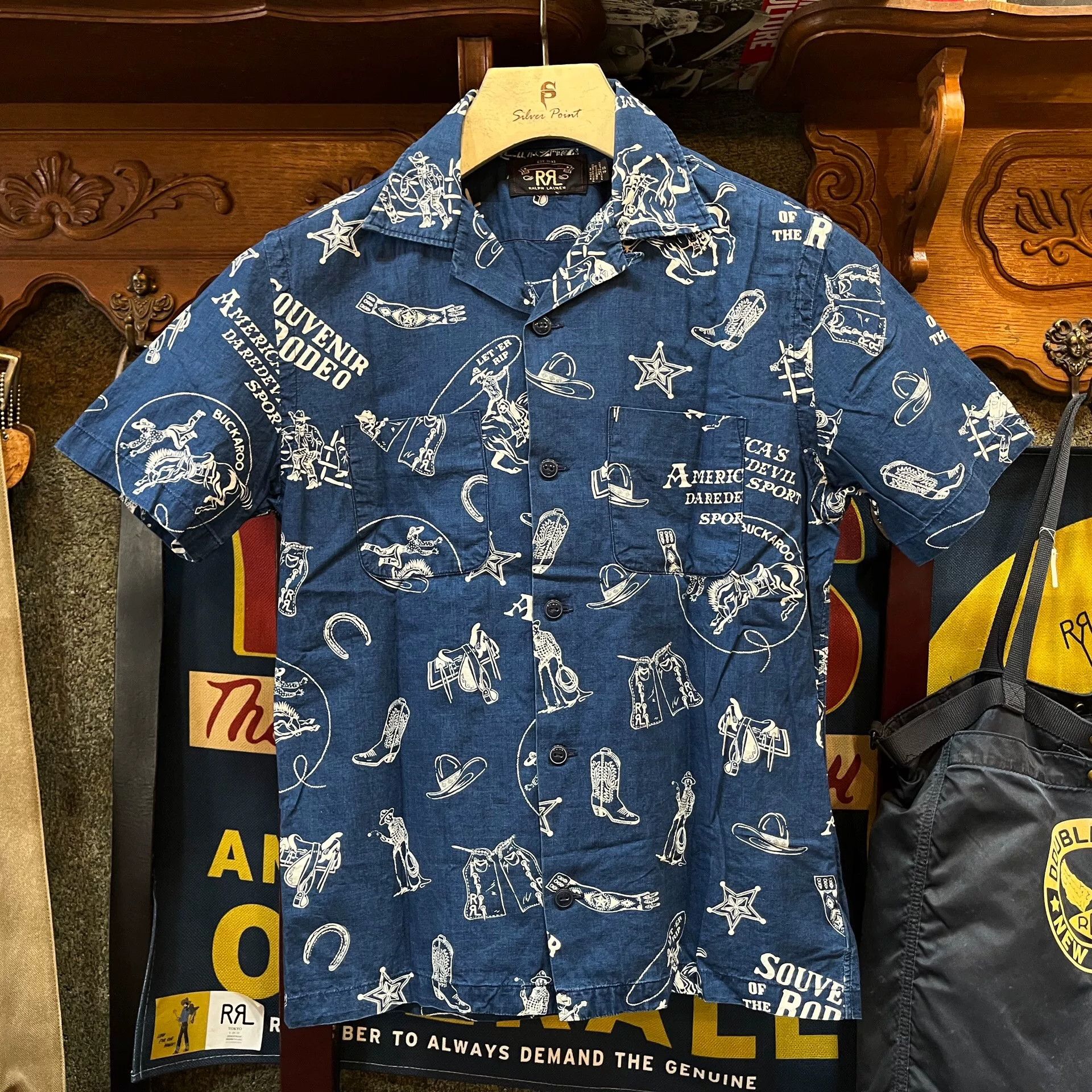 RRL Ralph Lauren RRL Hawaiian Shirt by Ralph Lauren Size US XS / EU 42 / 0 - 1 Thumbnail