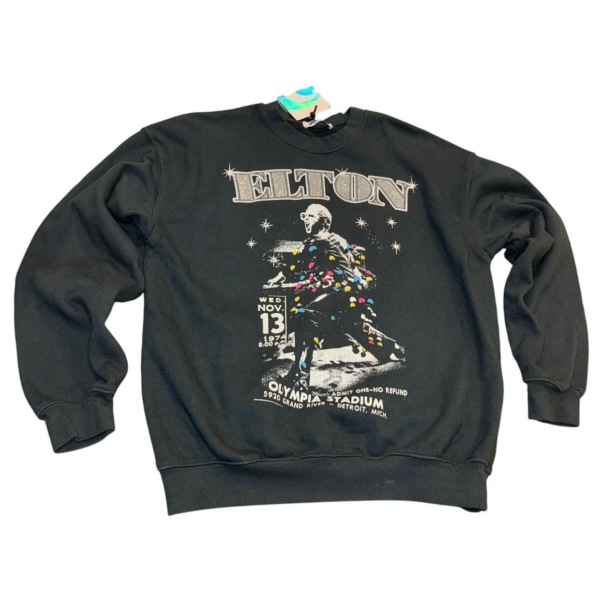 Daydreamer DAYDREAMER Elton John Olympia Stadium BF Sweatshirt Size S / US 4 / IT 40 - 8 Thumbnail