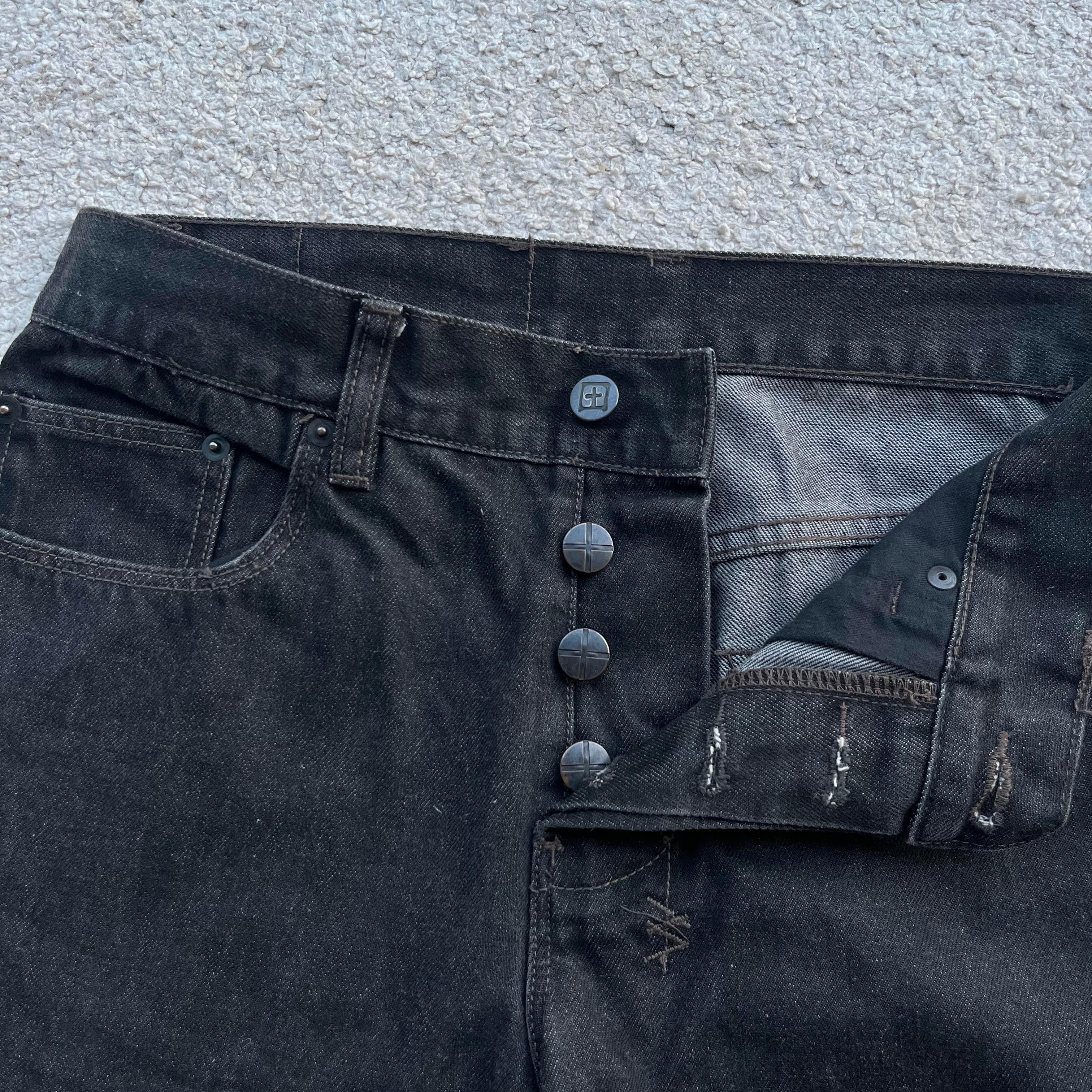 Ksubi Ksubi Gee Gee Black Denim Jeans Size US 30 / EU 46 - 6 Thumbnail