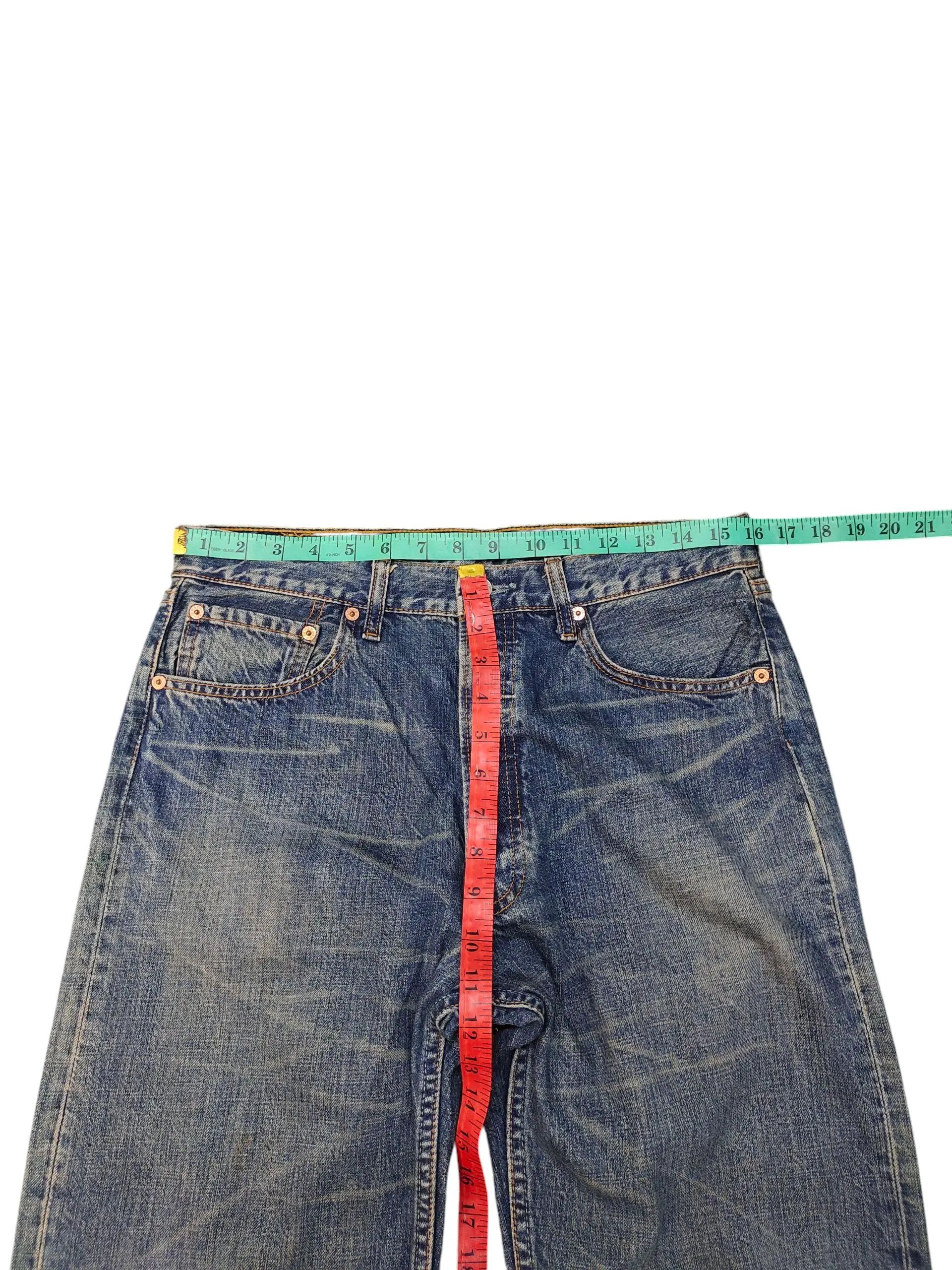 Levi's Vintage Clothing Vintage Levis 501 Clawmark Distress Patina Denim Jeans Size US 32 / EU 48 - 7 Thumbnail