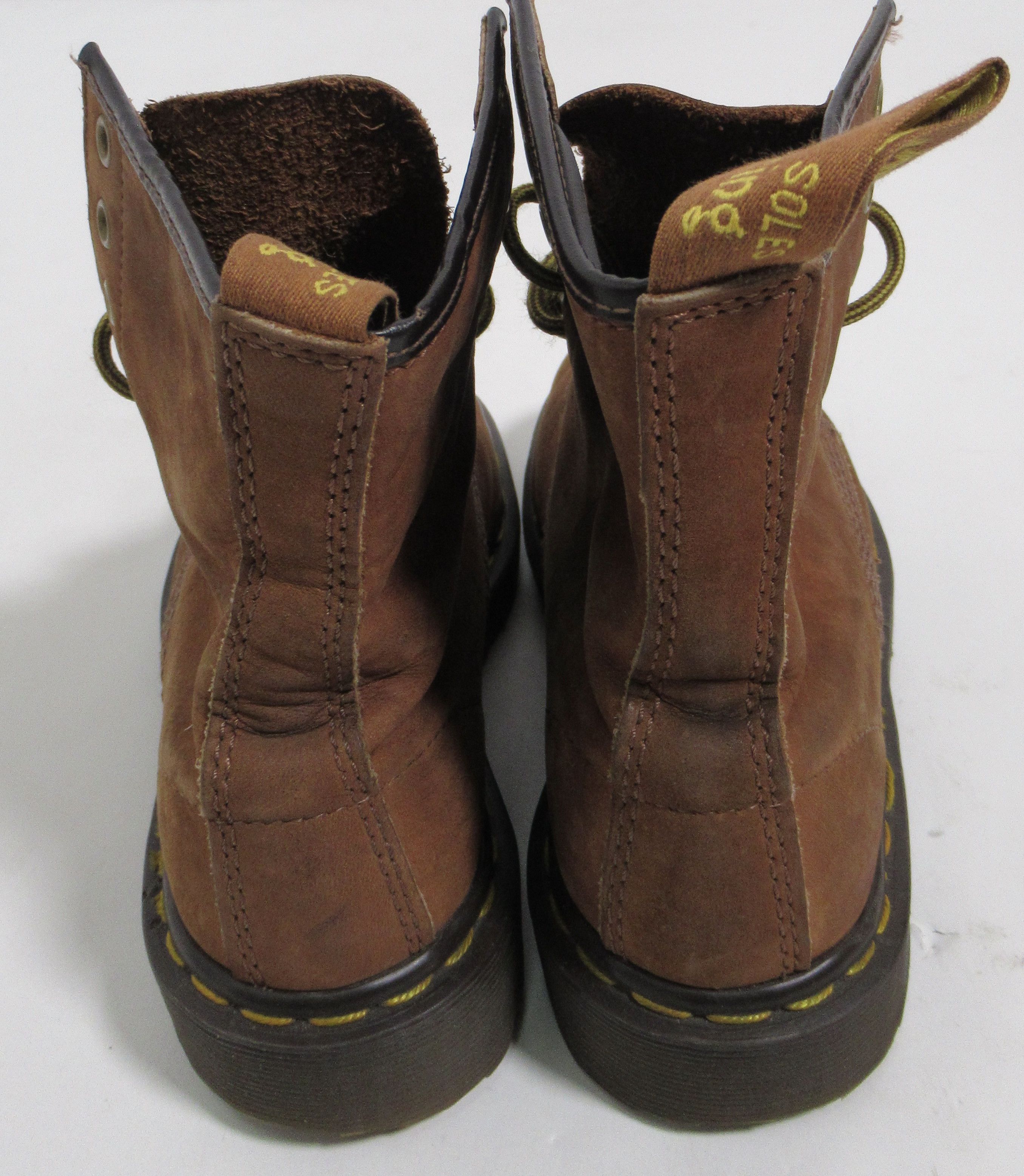 Dr. Martens Dr Martens Women's Made In England Lice Up Boot Brown Size US 5 / IT 35 - 4 Thumbnail