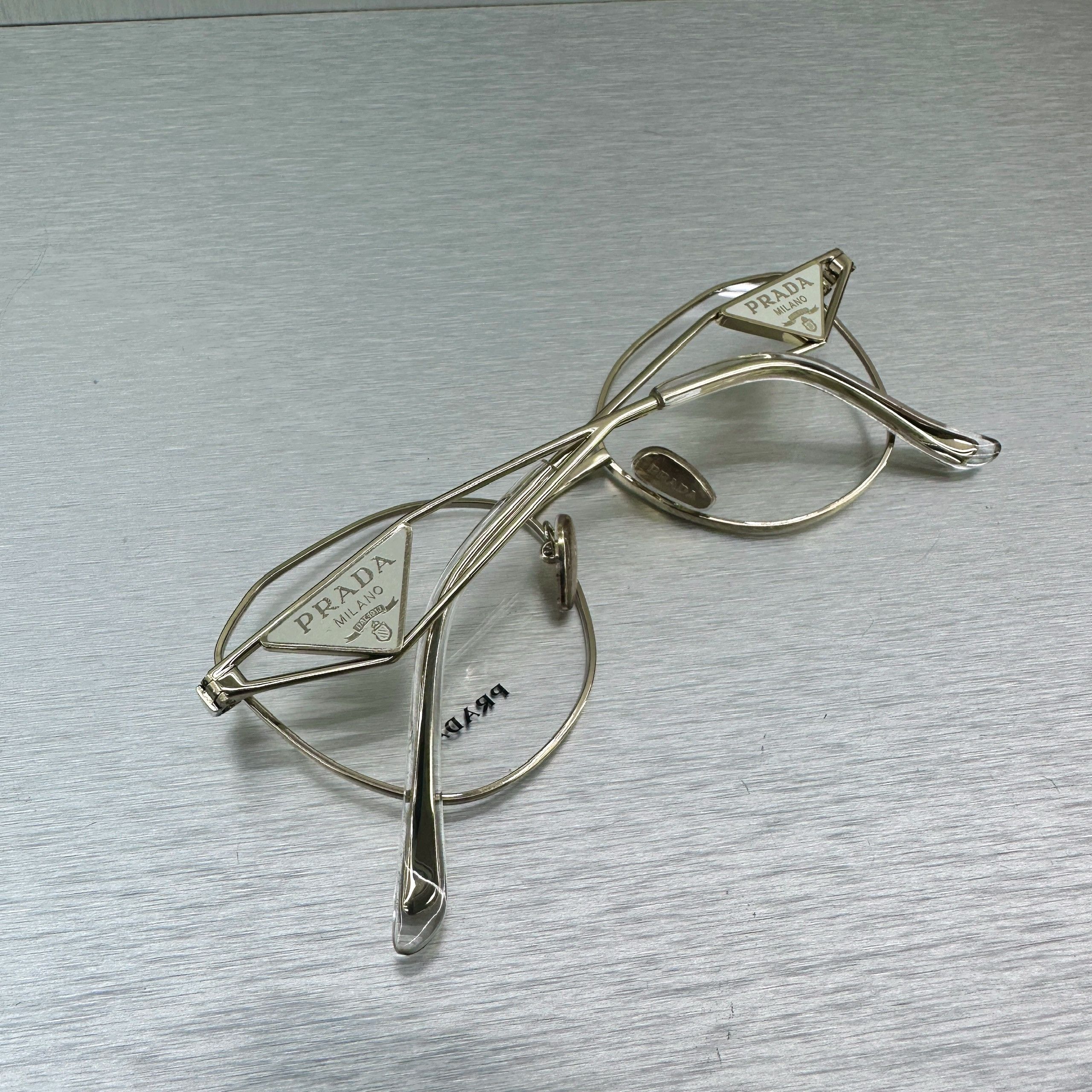 Prada PRADA 0PR 52ZV ZVN1O1 PALE GOLD Size ONE SIZE - 2 Thumbnail