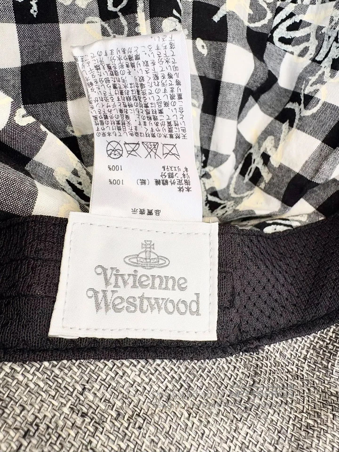 Vivienne Westwood Vivienne Westwood Gray Saturn Bow Hat. Size ONE SIZE - 7 Thumbnail