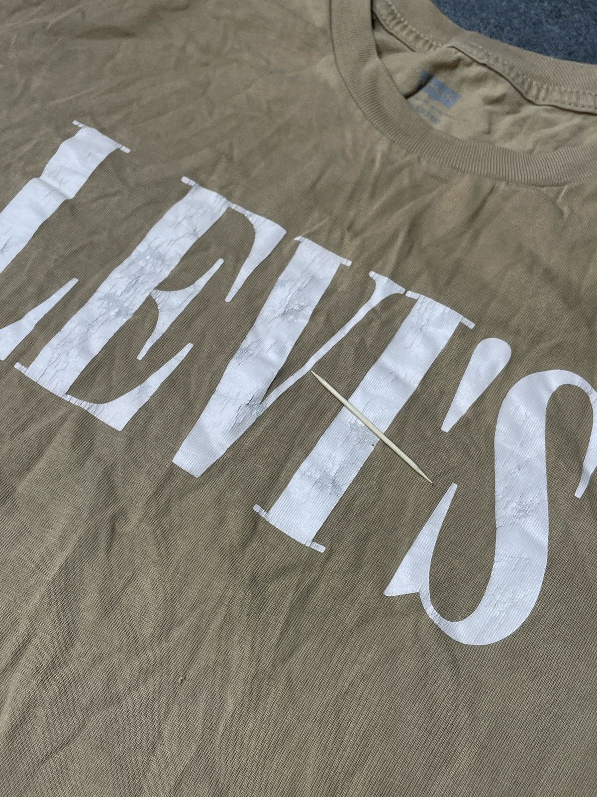 Levi's × Vintage 🔥Offers🔥Levis Tee Spellout Hype Streetwear Size US L / EU 52-54 / 3 - 11 Thumbnail