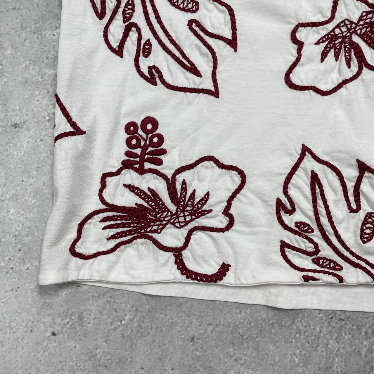 Designer × Prada Prada Milano Embroidered Floral Print T Shirt Women’s Size S Size S / US 4 / IT 40 - 7 Thumbnail
