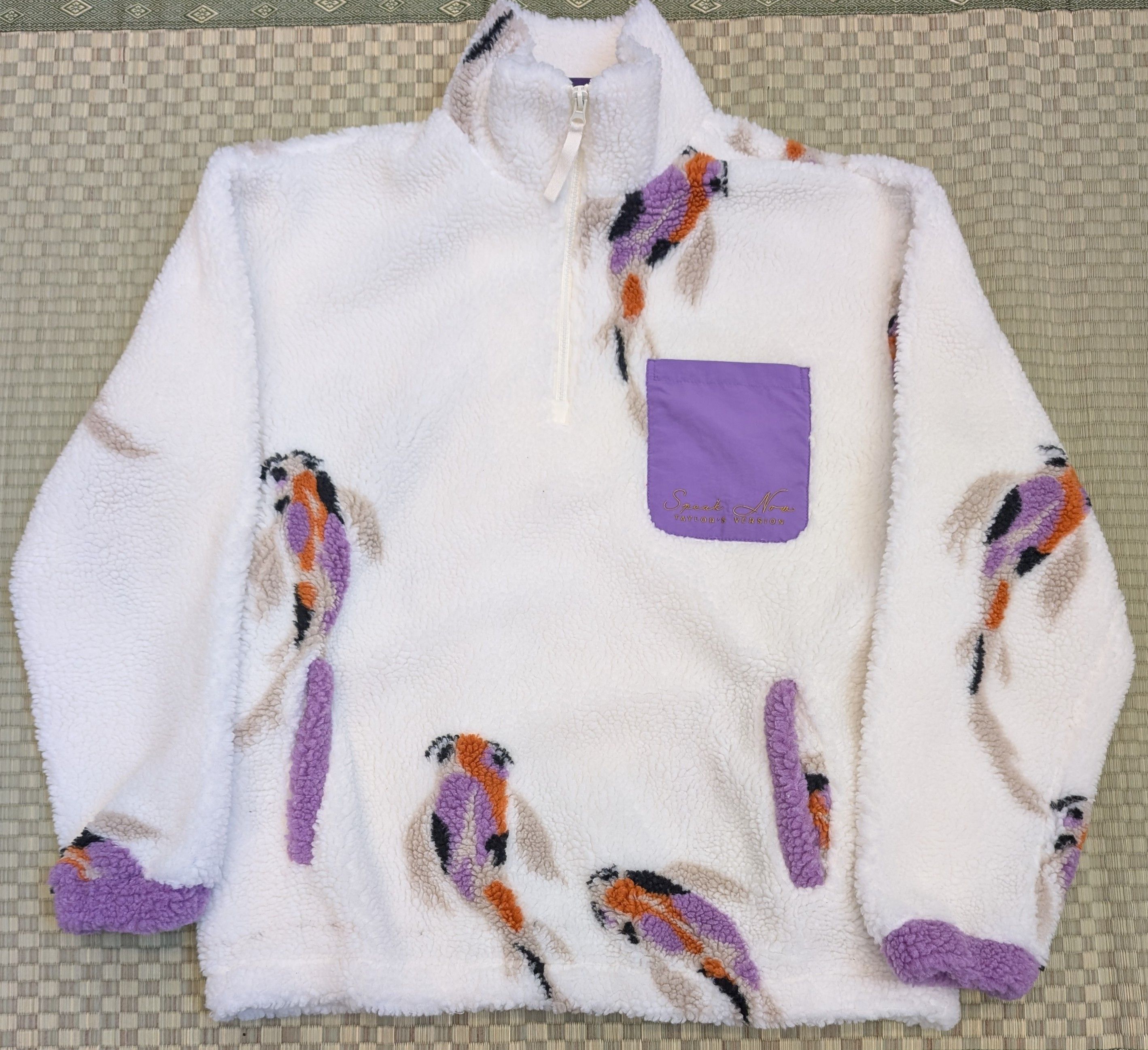 Other Taylor Swift Speak Now Taylor's Version Koi Sherpa Sweater Size S / US 4 / IT 40 - 1 Thumbnail
