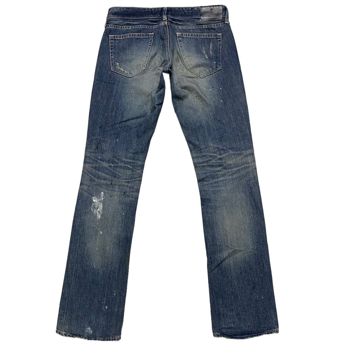Murder License Murder License Distressed Denim Painter Jeans Size US 32 / EU 48 - 2 Thumbnail