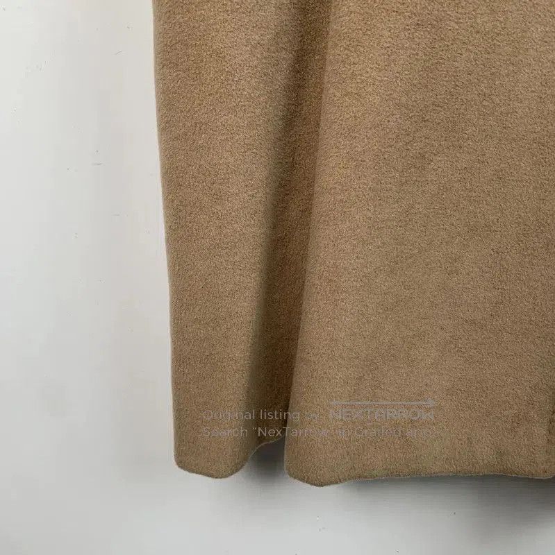 Max Mara MaxMara Brown Wool Women's Coat . Size XS / US 0-2 / IT 36-38 - 5 Thumbnail