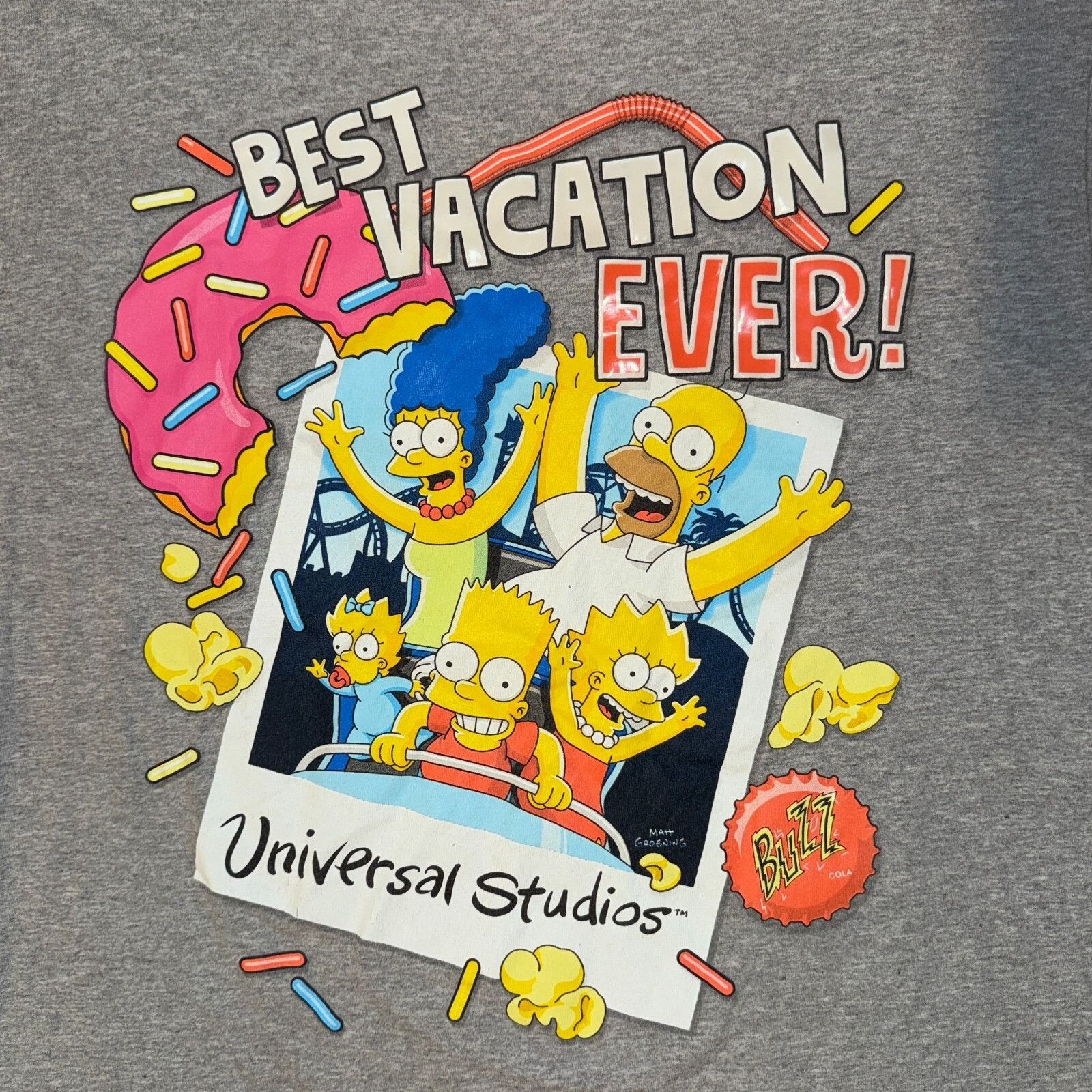 Other Universal Studios The Simpson Best Vacation Ever Homer & Bar Size US L / EU 52-54 / 3 - 3 Thumbnail