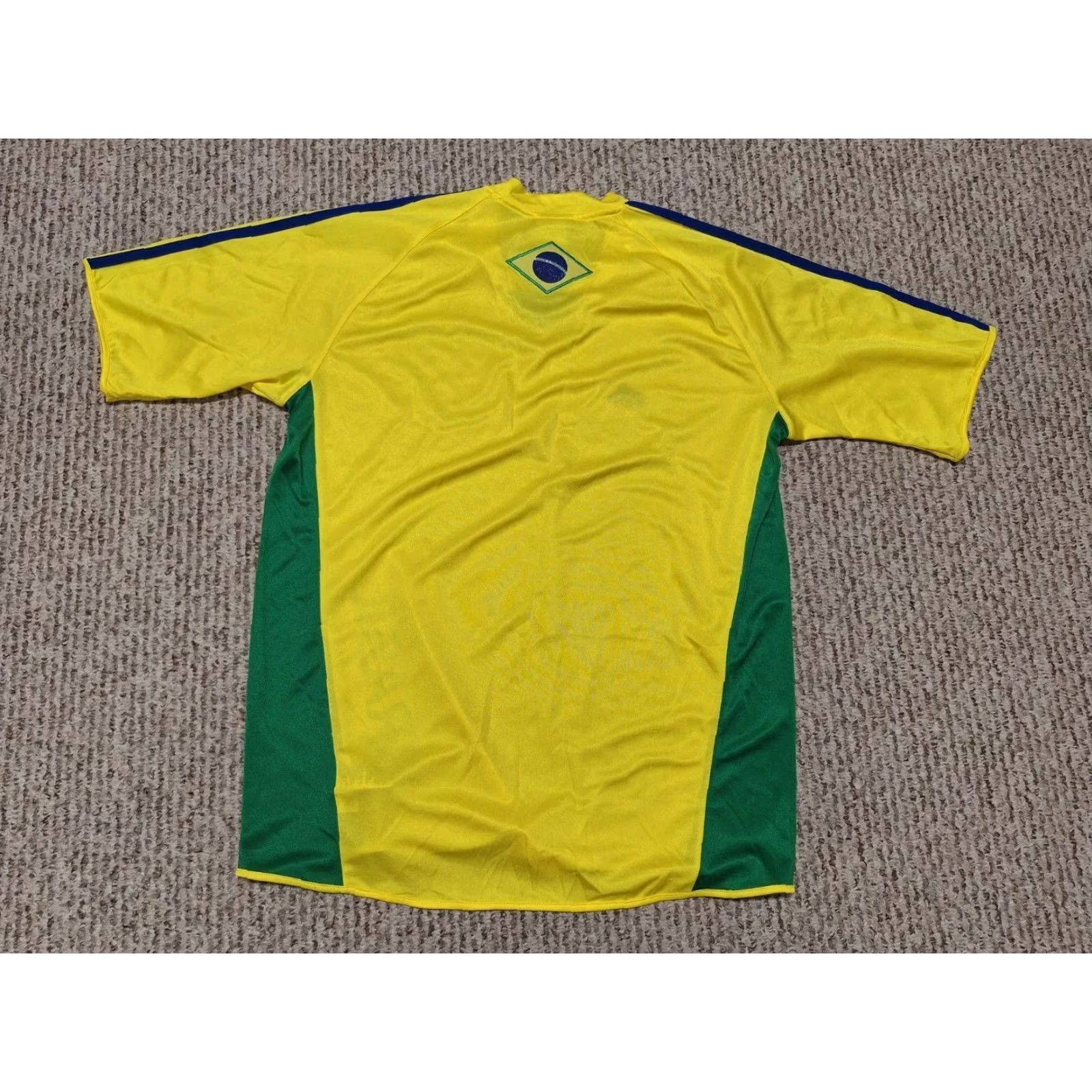 Adidas ADIDAS Shirt Mens M Football Jersey 2006 World Cup Brazil Yellow FIFA Germany Size US M / EU 48-50 / 2 - 4 Thumbnail