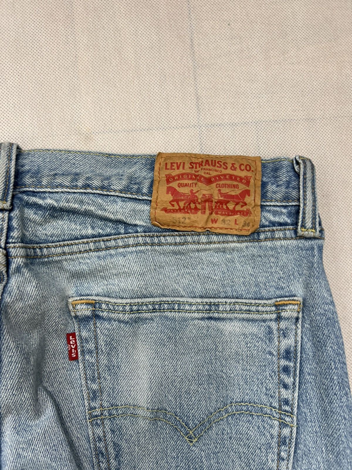 Levi's Pants Levi’s 512 baby blue jeans Size US 32 / EU 48 - 3 Thumbnail