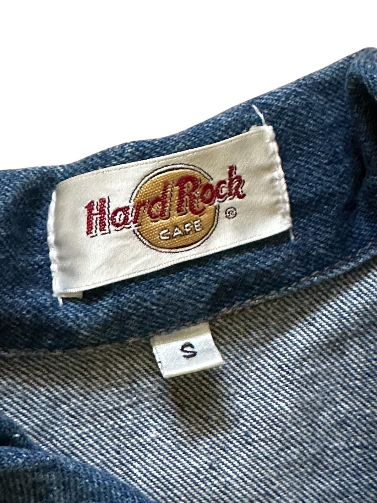 Hard Rock Cafe Hard Rock Cafe Bangkok Vintage Denim Jacket Save The Planet Size US S / EU 44-46 / 1 - 7 Thumbnail
