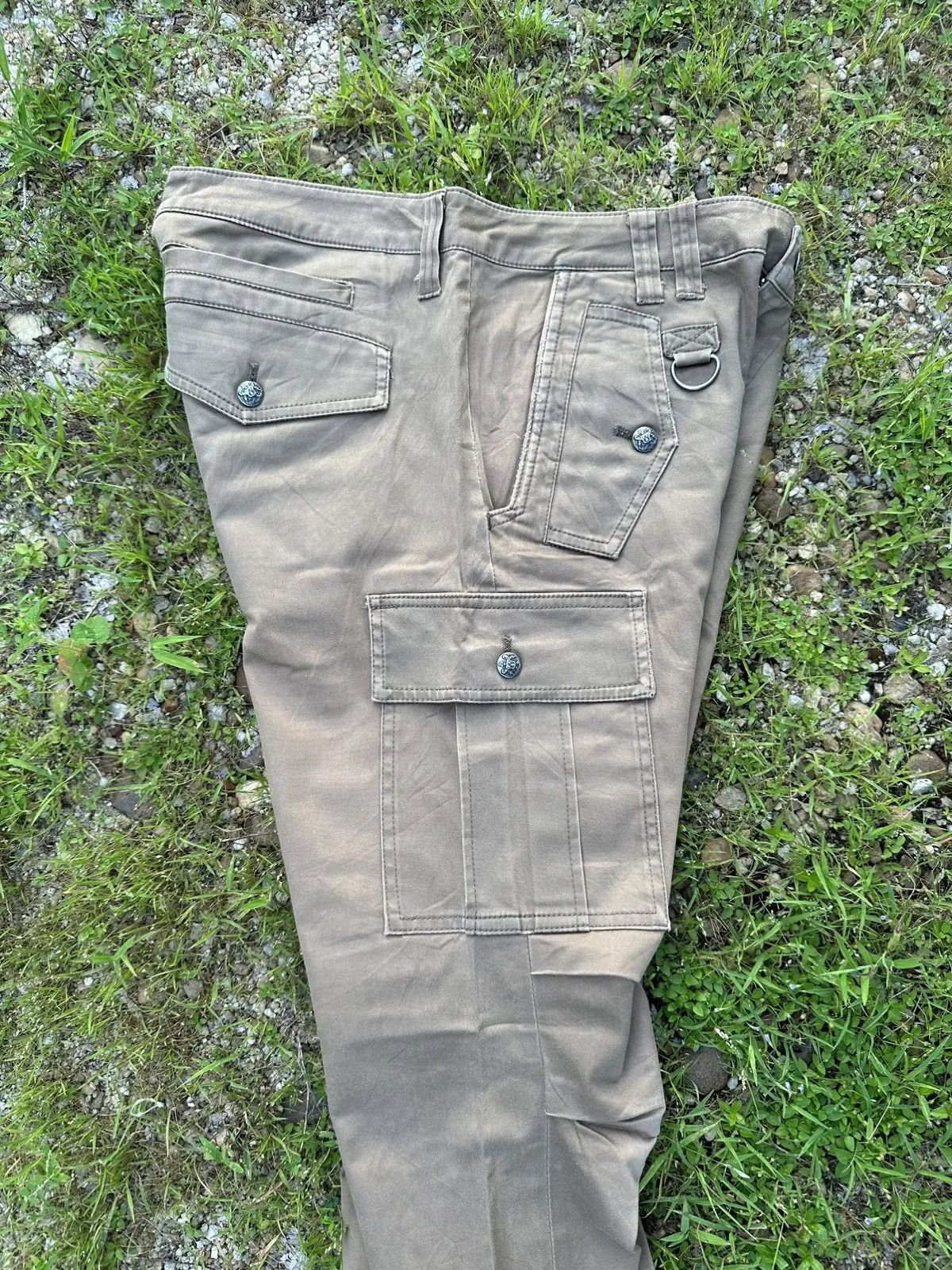 PPFM MALA VITA TROUSERS VTG DOUBLE KNEE CARGO PANTS MADE IN JAPAN Size US 32 / EU 48 - 13 Thumbnail