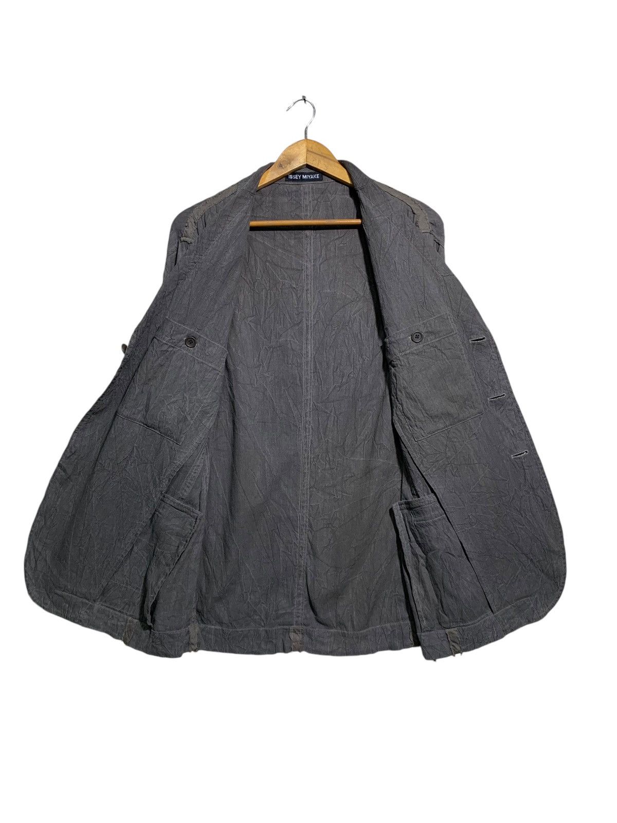 Issey Miyake 🔥ISSEY MIYAKE MEN PATCHWORKS JACKETS Size US M / EU 48-50 / 2 - 9 Thumbnail