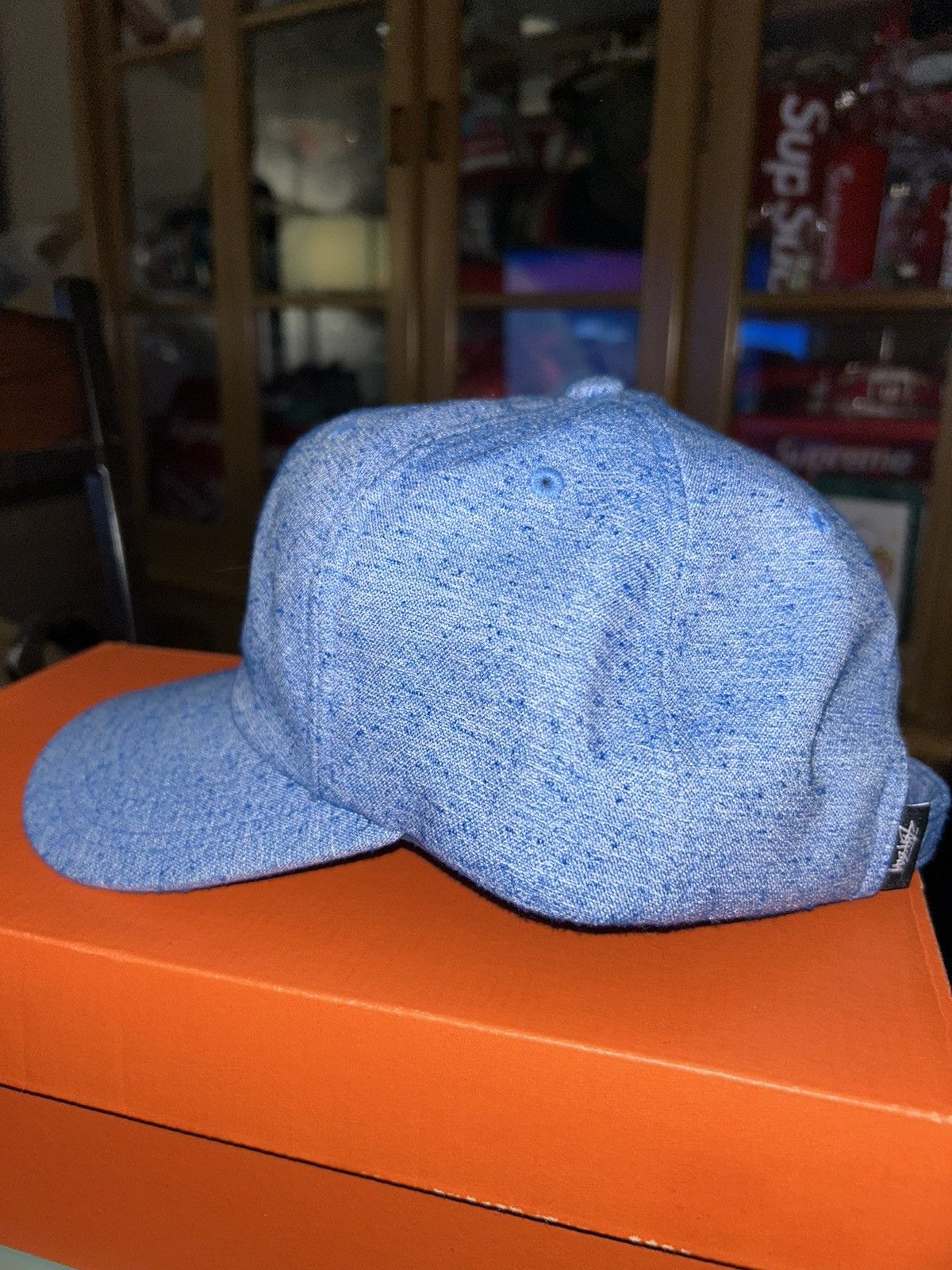 Stussy SAMPLE Stussy Stock Melange Strapback Hat RARE CAP NEW Size ONE SIZE - 5 Thumbnail