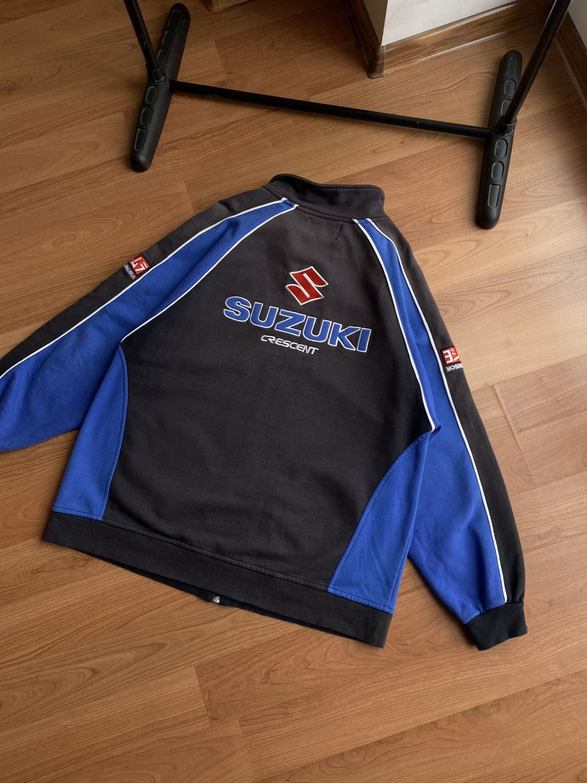 Other Suzuki Crescent Vintage Racing Moto Track Jacket Sz XL Size US XL / EU 56 / 4 - 9 Thumbnail