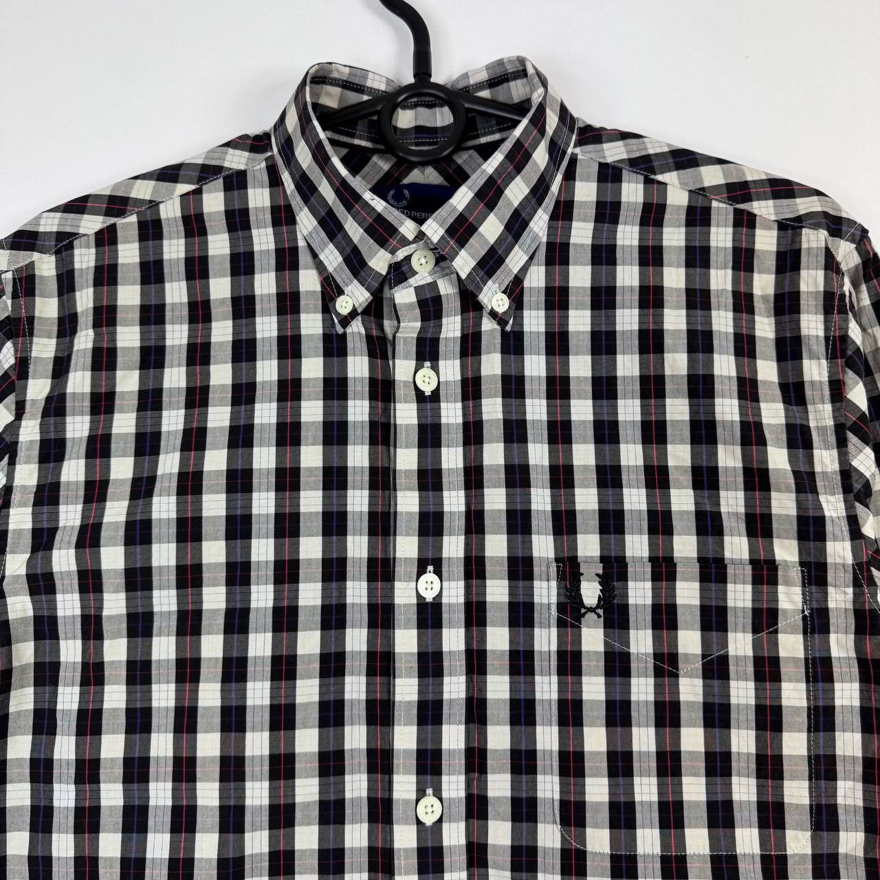 Fred Perry Fred Perry Checked Button Down Shirt Black White Mens Size S Size US S / EU 44-46 / 1 - 2 Thumbnail