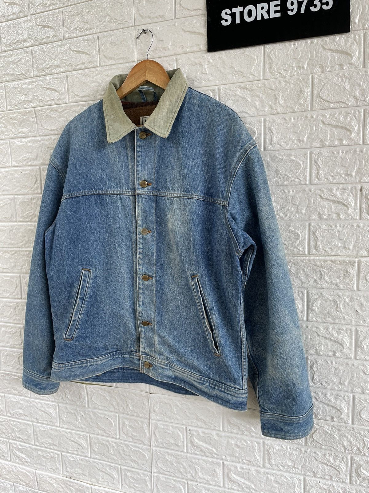 Japanese Brand Vintage L.L.Bean Denim Jacket Size US M / EU 48-50 / 2 - 4 Thumbnail