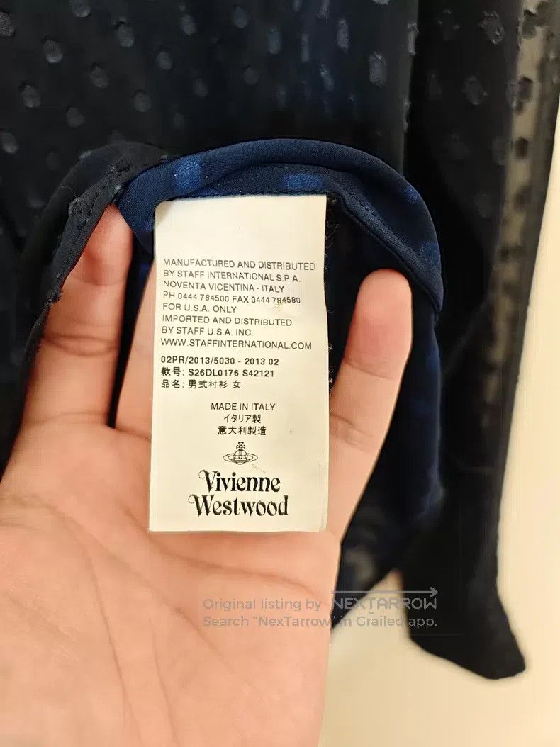 Vivienne Westwood Vivienne Westwood Transparent Polka Dot Shirt Size M / US 6-8 / IT 42-44 - 3 Thumbnail