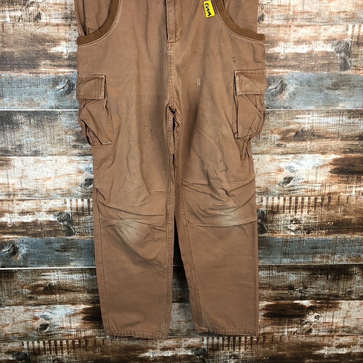 Japanese Brand Freaks Pink Cargo utility tactical Multipocket Pants #A1429 Size US 32 / EU 48 - 3 Thumbnail
