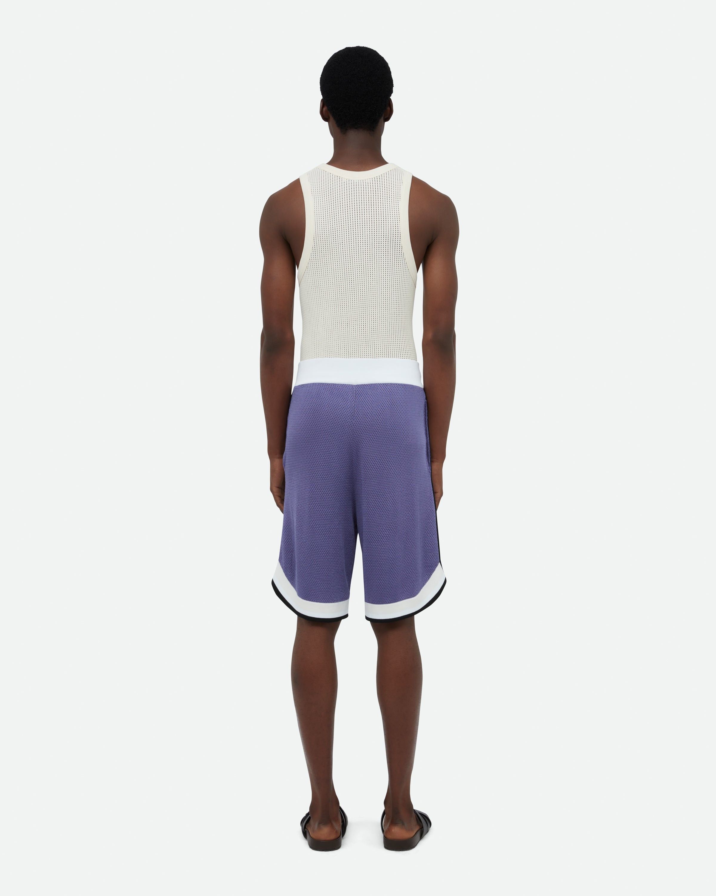 Wales Bonner o1mle0825 Unisex Rio Shorts in Blue/White Size US 38 / EU 54 - 6 Thumbnail