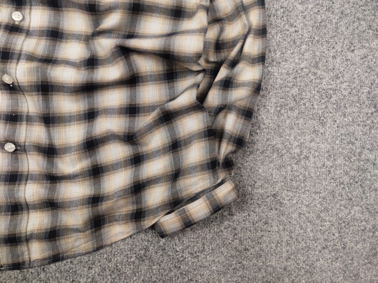 Reiss Reiss Plaid Check casual Button Shirt Long sleeve Flannel Size US M / EU 48-50 / 2 - 6 Thumbnail