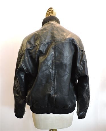 Other Vintage Leather Bomber Jacket (Moiz UK) - Size M Size US M / EU 48-50 / 2 - 3 Thumbnail