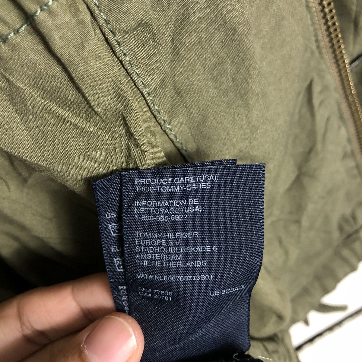 Japanese Brand 🔥90’s Design Biker Military Jacket Tommy Hilfiger Size US M / EU 48-50 / 2 - 18 Thumbnail
