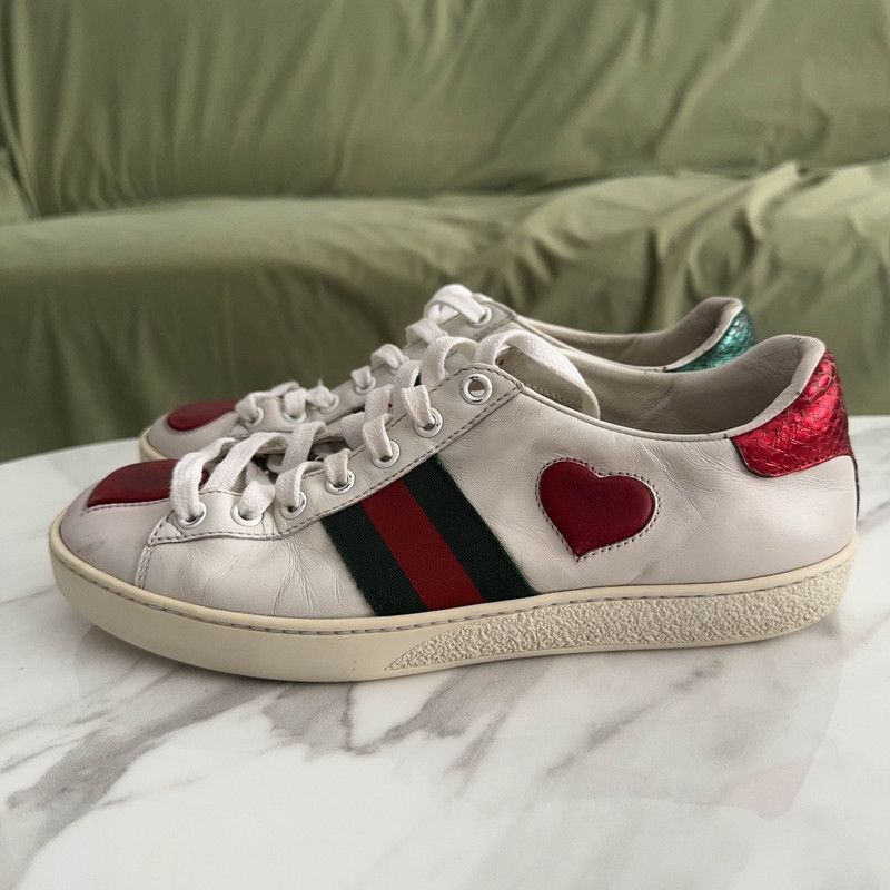 Gucci Gucci Ace Fashion Sneakers for Women 0079 Size US 6.5 / IT 36.5 - 1 Thumbnail